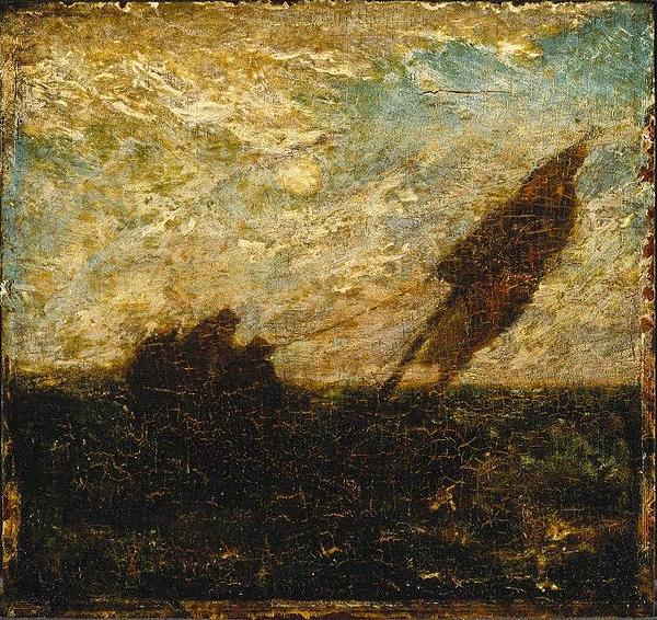 Albert Pinkham Ryder The Waste of Waters is Their Field France oil painting art